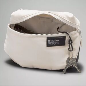 Lululemon Athletica White Travel Belt  Bag